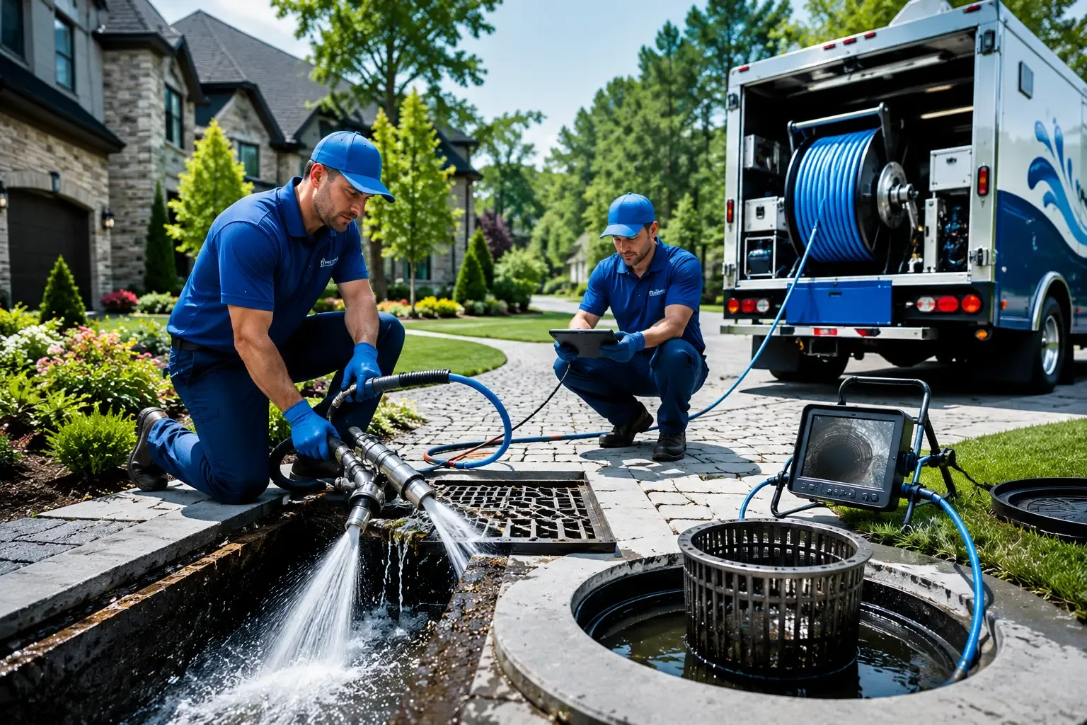 Local outdoor drain cleaning professionals in Byron, GA